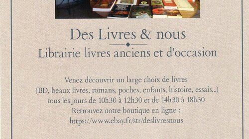 Ouverture librairie