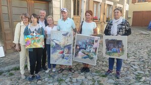 Exposition de tableaux